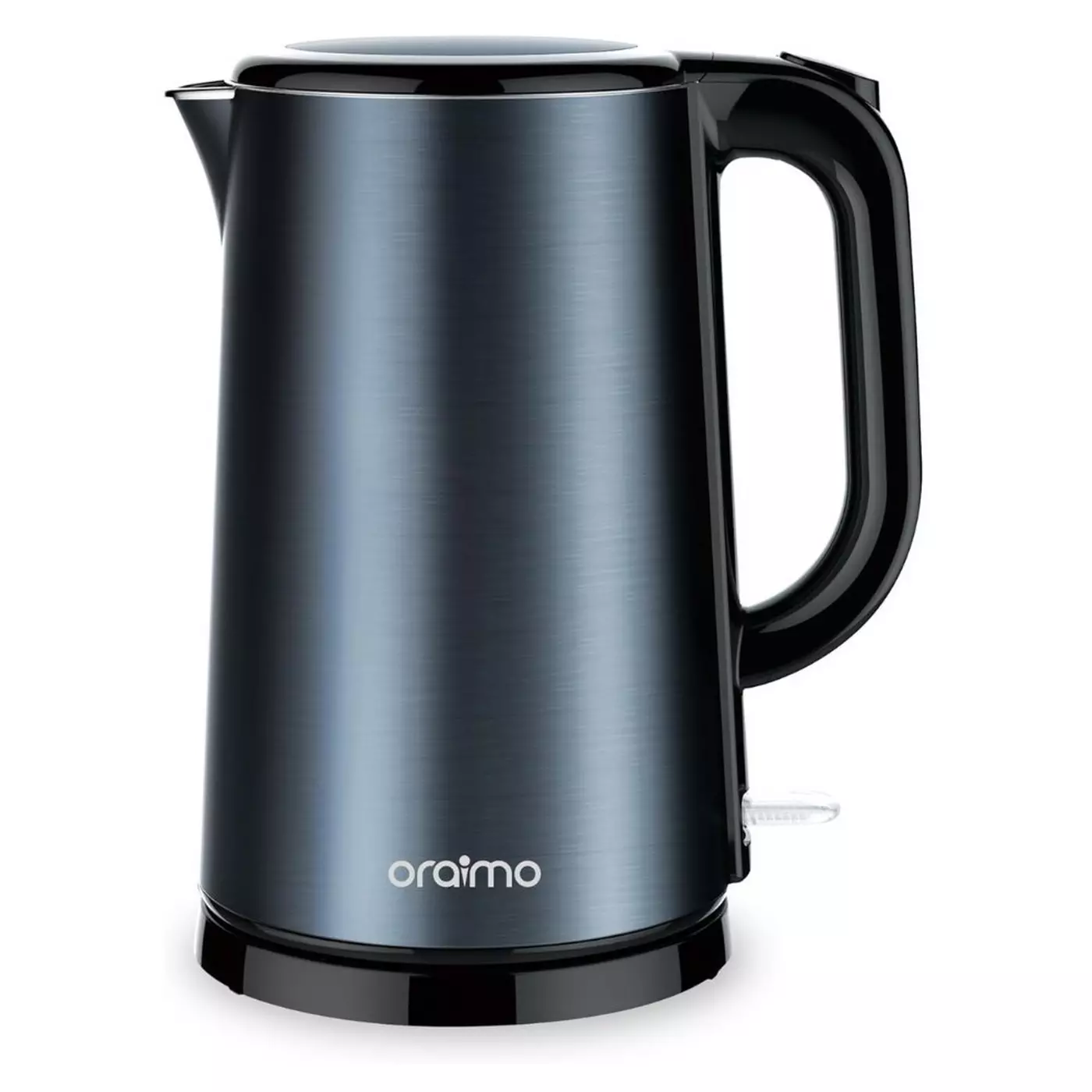 MP00050921_100_01 غلاية كهربائية أوريمو ذكية 1.7 لتر بقوة 1800 واط لون أسود | كاتل ماء oraimo ستانلس ستيل 304 عازل للحرارة للمطبخ والمكتب - الصورة 1